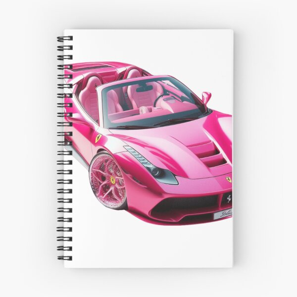Item preview, Bright Pink Car with Glittered Mags designed and sold by erkabees.