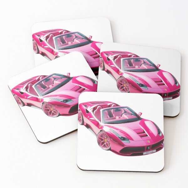 Item preview, Bright Pink Car with Glittered Mags designed and sold by erkabees.
