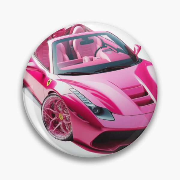 Item preview, Bright Pink Car with Glittered Mags designed and sold by erkabees.