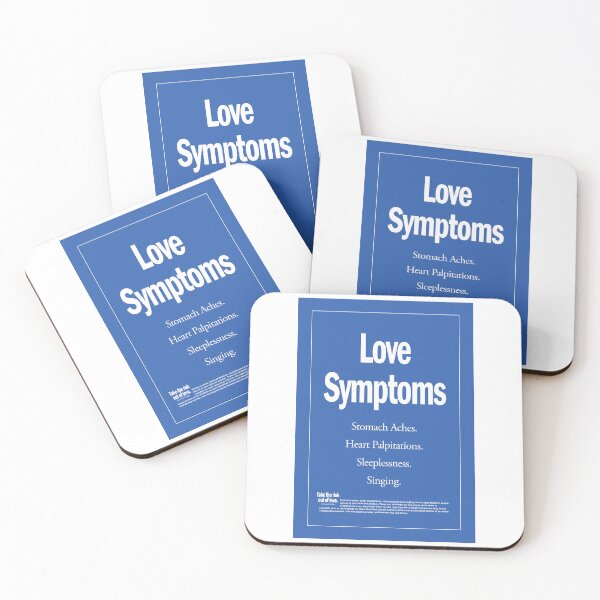 Item preview, Love Symptoms Poster from the Love Institute featured in the Apple movie Fingernails designed and sold by guyo.