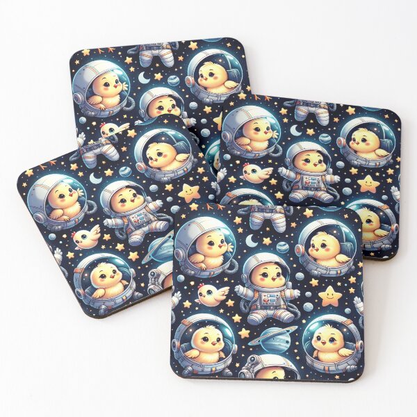 Item preview, Miniature Astronaut Chicks designed and sold by CoussaZau.