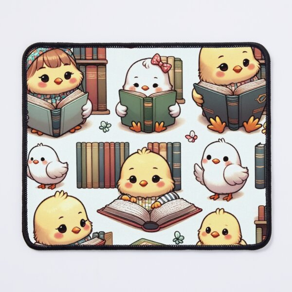 Item preview, Studious Chicks Reading Books designed and sold by CoussaZau.