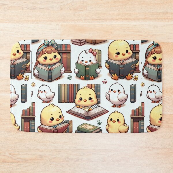 Item preview, Studious Chicks Reading Books designed and sold by CoussaZau.