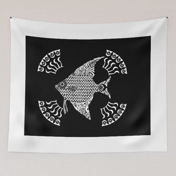 Item preview, Pisces Etched designed and sold by A-Fire-Walking.