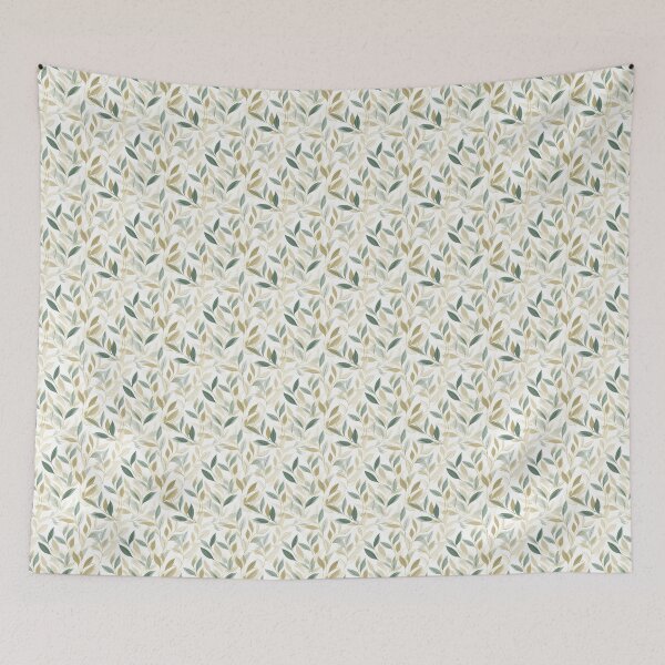 Item preview, Leaves Art Deco Style Seamless Pattern  designed and sold by Sototos® ⭐⭐⭐⭐⭐.