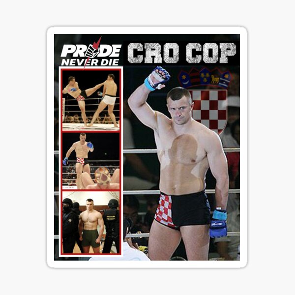 Item preview, Mirco Cro Cop Pride Never Die designed and sold by ArtOfWarMMA.