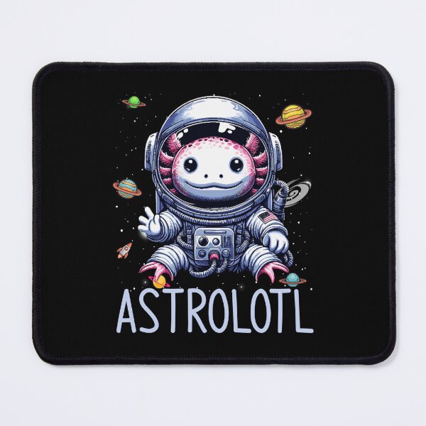 Item preview, Astrolotl Astronaut Axolotl Lovers Aquatic Salamander designed and sold by Nzgiftsandmore.