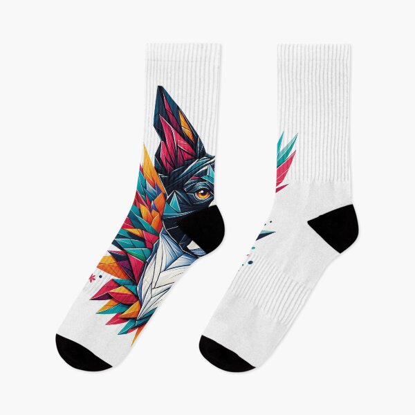 Item preview,  Boston Terrier t-shirt origami funny cute designed and sold by PrintyArts.