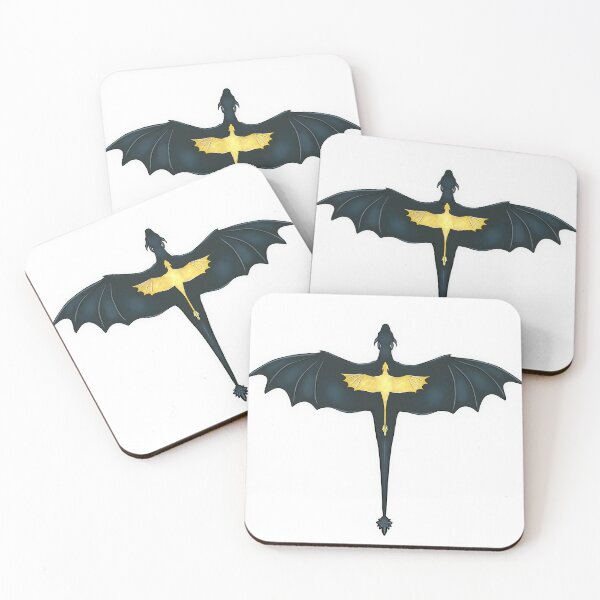 Item preview, Fourth Wing - Tairn and Andarna - Book Sticker designed and sold by Athena-Celeste.