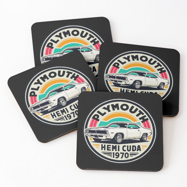 Item preview, Plymouth Hemi Cuda 1970 Classic Iconic Car designed and sold by EdGraphy.