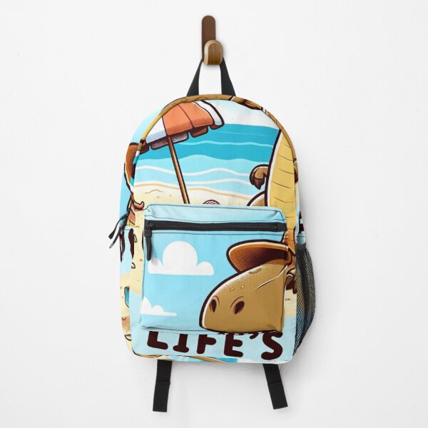 Item preview, Cartoon Dinosaur At The Beach, "Life's A Beach" designed and sold by Zestpond.
