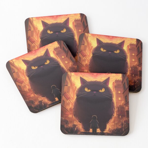 Item preview, Theres no chance for rescure! Catzilla is here! designed and sold by Sp3ctrumOfColor.
