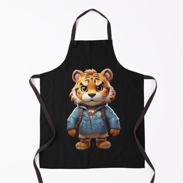 Item preview, winter cute little tiger designed and sold by DigiArtFusion.