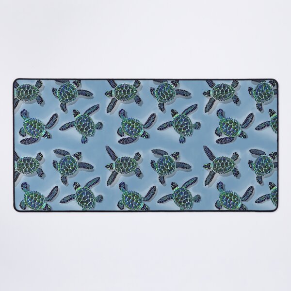 Item preview, Cute Baby Green Sea Turtles Swimming designed and sold by Lehuas.