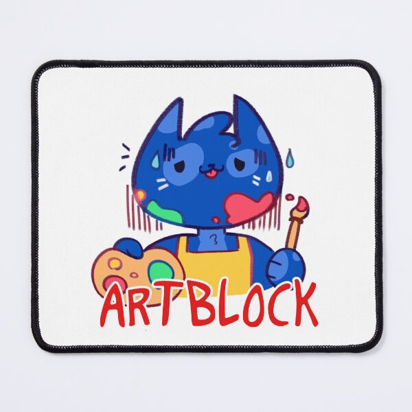 Item preview, artblock cat! designed and sold by d3lirlum.