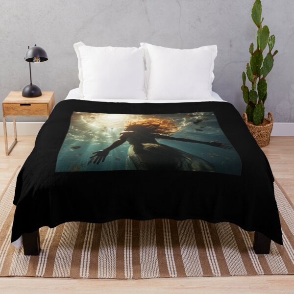 Item preview, arte digital esperanza bajo el agua sueño libre sol designed and sold by UILOVE.
