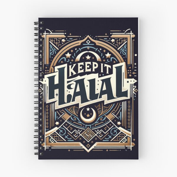 Item preview, Keep It Halal Islamic Crescent Moon Geometric Design designed and sold by SubtleSplit.