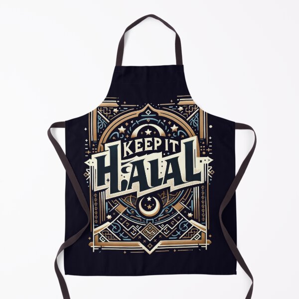 Item preview, Keep It Halal Islamic Crescent Moon Geometric Design designed and sold by SubtleSplit.