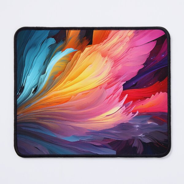 Item preview, Colorful bioluminescent abstract print designed and sold by dcrc.
