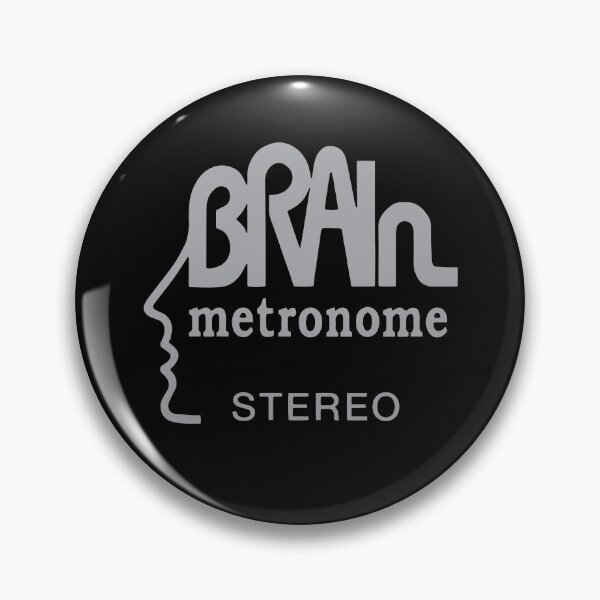 Item preview, Brain Records krautrock grey designed and sold by analogue_rock.