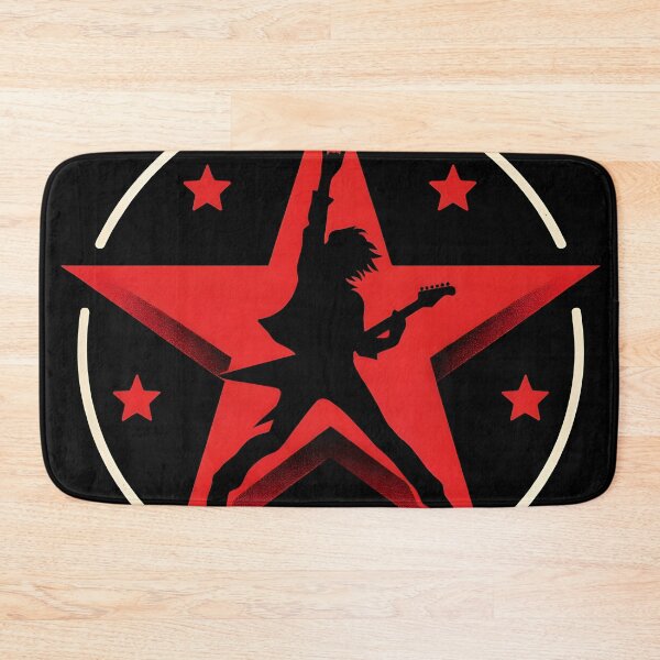 Item preview, Rockstar Silhouette Red Star designed and sold by inkArtistryfine.