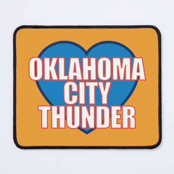 Item preview, Oklahoma City Thunder Heart designed and sold by Chesley Design.