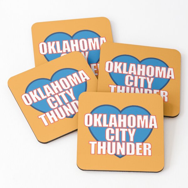 Item preview, Oklahoma City Thunder Heart designed and sold by Chesley Design.
