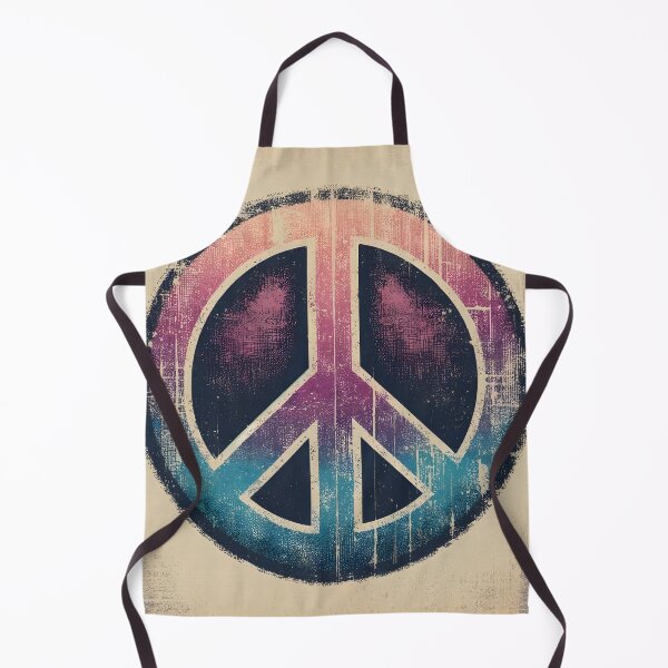 Item preview, Vintage Peace Sign Grunge Art designed and sold by inkArtistryfine.