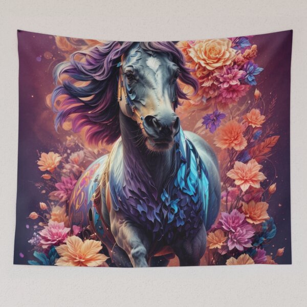 Artikelvorschau, 002 Colorful Horse entworfen und verkauft von Alexis Art Collection.