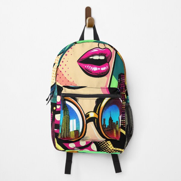 Item preview, Cityscape Reflection Pop Art Style designed and sold by inkArtistryfine.