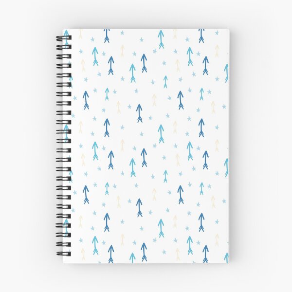 Item preview, Flechas y estrellas azules designed and sold by sharpstuff.