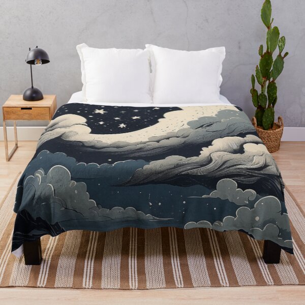 Item preview, 001 Minimalistic Starry Night Sky designed and sold by Alexis Art Collection.