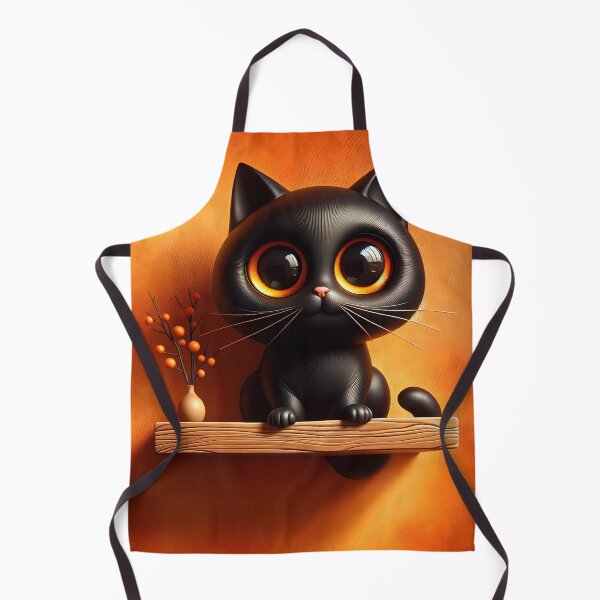 Item preview, Autumn Whiskers Charming Cat" designed and sold by inkArtistryfine.