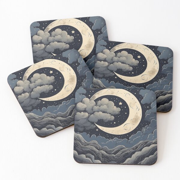 Artikelvorschau, 002 Minimalistic Starry Night Sky entworfen und verkauft von Alexis Art Collection.
