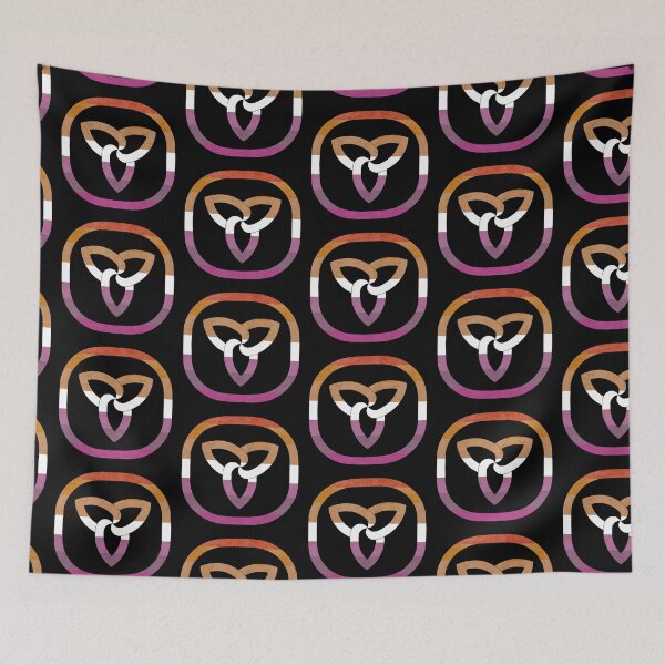 Item preview, Ontario Trillium - Lesbian Pride designed and sold by BackgroundPixel.