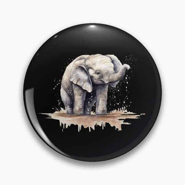 Item preview, Wild Elephant designed and sold by ElephantVibes.