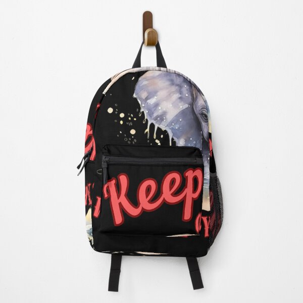 Item preview, Keep Calm And Wiggle Your Ears. happy elephant designed and sold by ElephantVibes.
