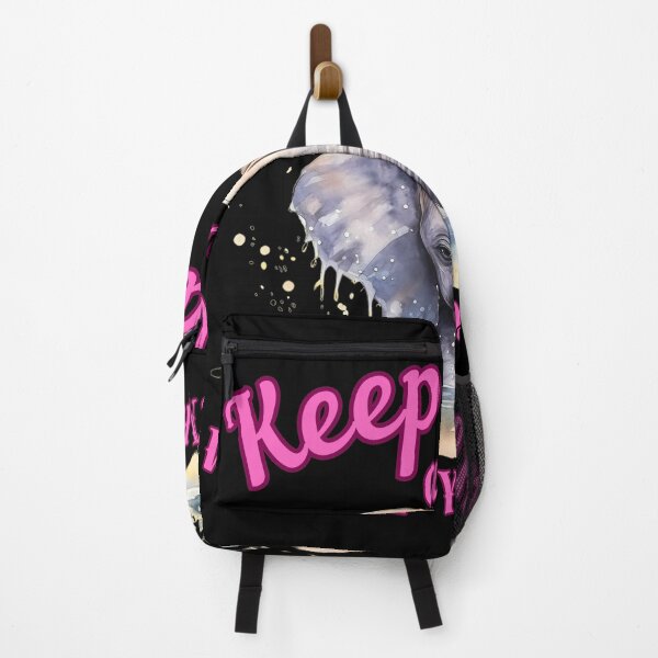 Item preview, Keep Calm And Wiggle Your Ears. elephant saying designed and sold by ElephantVibes.