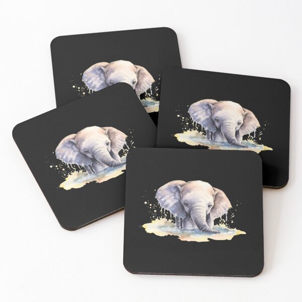 Item preview, Wild Elephant designed and sold by ElephantVibes.