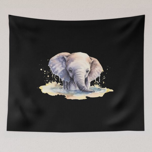 Item preview, Wild Elephant designed and sold by ElephantVibes.