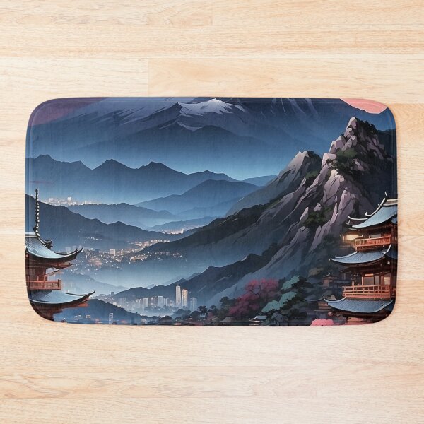 Item preview, 001 Japanese Landscape Illustration designed and sold by Alexis Art Collection.