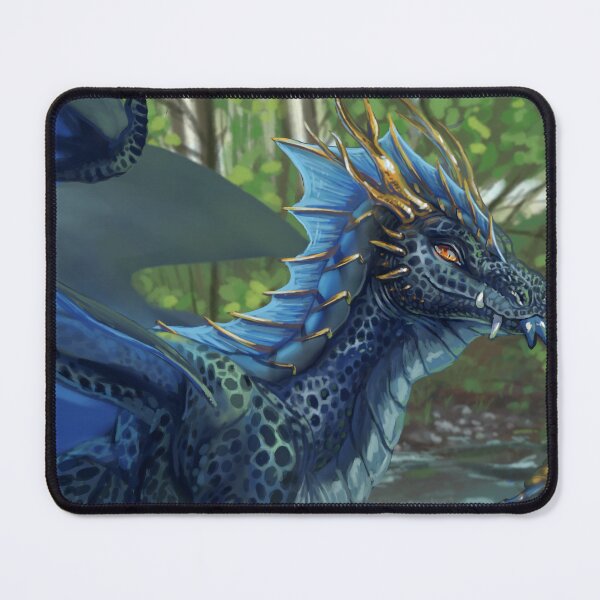 Item preview, Gold and Blue Dragon designed and sold by Ztarli.