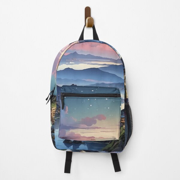 Item preview, 002 Japanese Landscape Illustration designed and sold by Alexis Art Collection.
