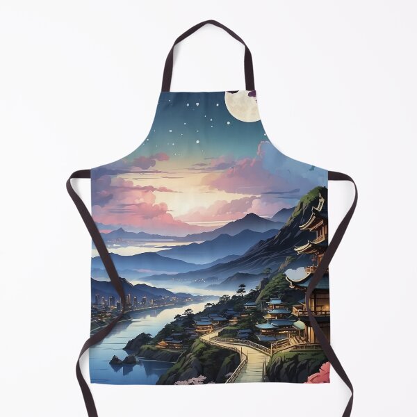 Item preview, 002 Japanese Landscape Illustration designed and sold by Alexis Art Collection.