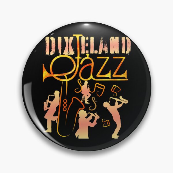 Item preview, Retro Dixieland Jazz Band designed and sold by my-green-gecko.