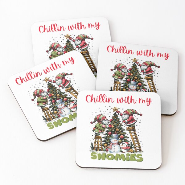 Item preview,   Chillin with my Snowmies designed and sold by leshewle.