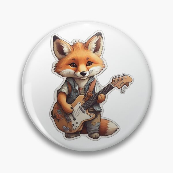 Item preview, Guitarist Fox designed and sold by Methuz.