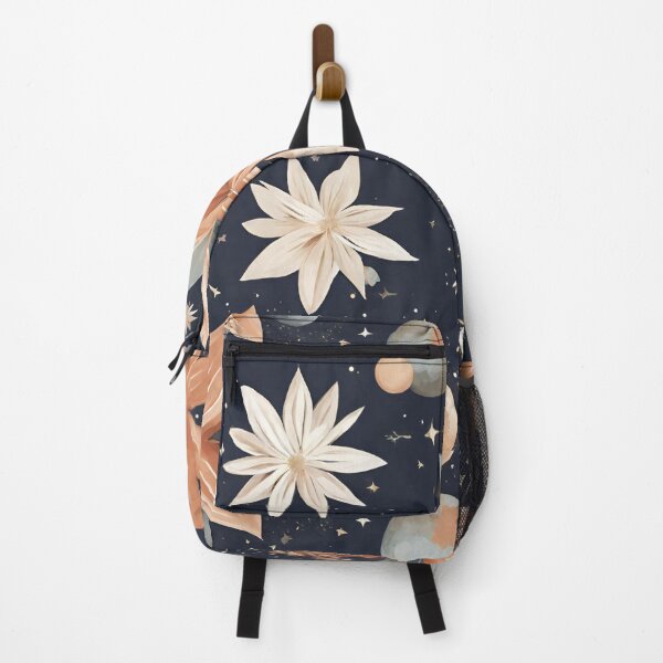 Item preview, Tranquil Galaxy: Artwork with Calming Space-Themed Florals designed and sold by Noe Mill.