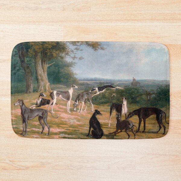 Item preview, Jacques-Laurent Agasse Painting Nine Greyhounds in a Landscape designed and sold by Under-TheTable.