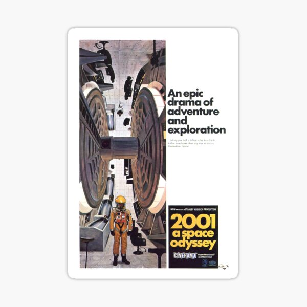 Item preview, 2001 a space odyssey vintage movie poster designed and sold by rainvilles.
